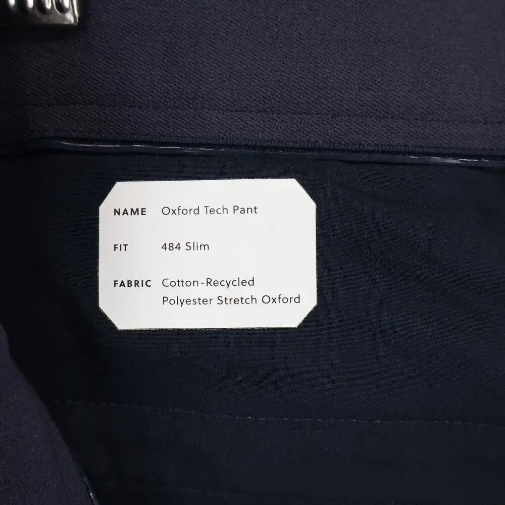 J.Crew 484 Slim Fit Tech Oxford Pant Dusty Blue Size 31x32 NWOT